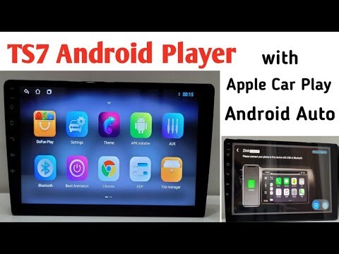 TS7 Android Car Player with Apple car Play & Android Auto