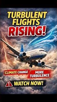 Why Flights Are Getting More Turbulent ✈️😨