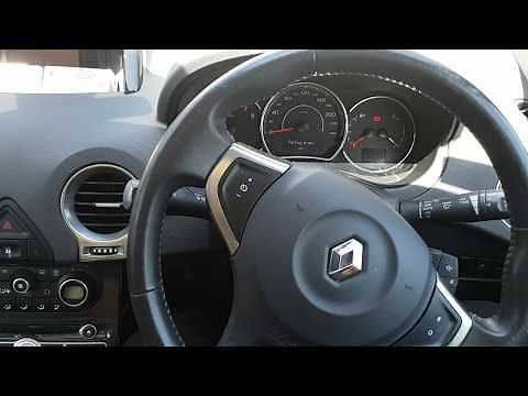 Renault Koleos 2007-2016 Service Reset