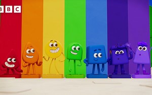 Colourful SONG for Kids! 🌈 Colourblocks CBeebies