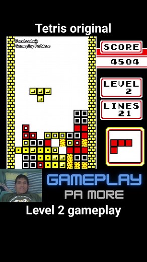 Tetris original level 2 gameplay #retrogaming #retrogames #tetris | Gameplay Pa More | Facebook