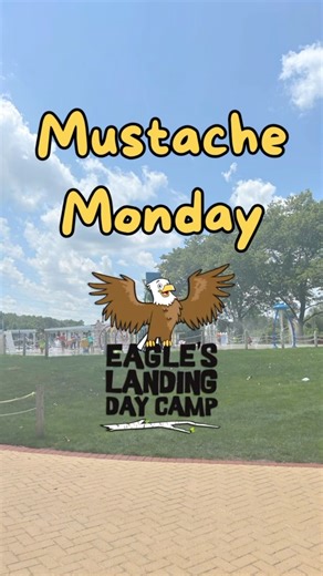 I mustache you a question #montage #summer #camp #fun | Eagle's Landing Day Camp