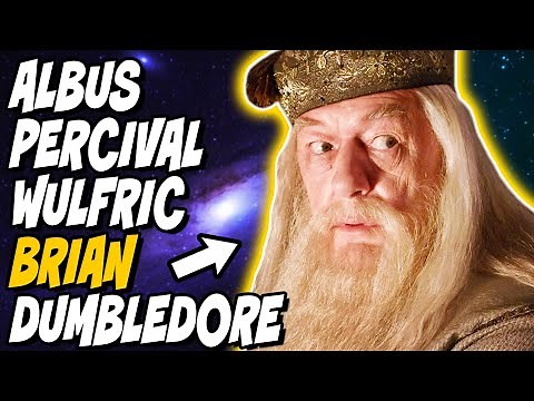 The HIDDEN Meanings Behind Dumbledore's Name - Harry Potter Explained