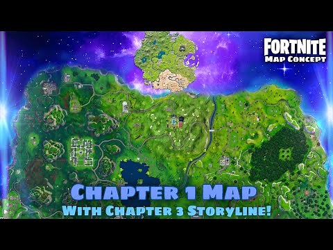 Fortnite Map Concept - Chapter 1 But with Chapter 3 Storyline (Storyline Switch)