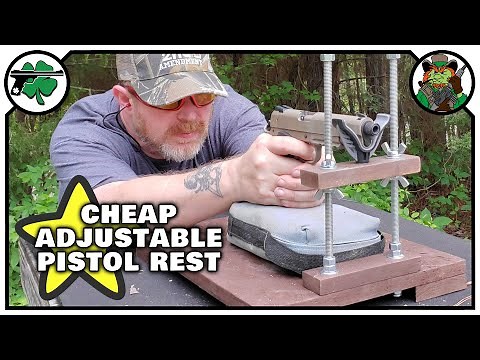CHEAP Do It Yourself DIY Adjustable Handgun Rest