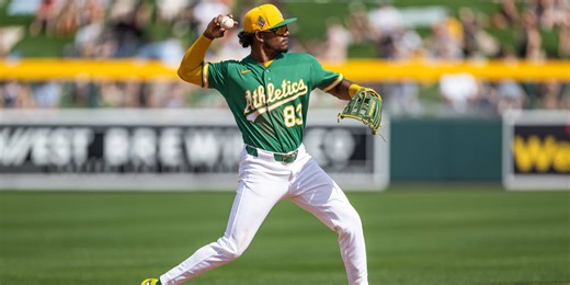A's top prospect gets 1st spring start, and more are on the way