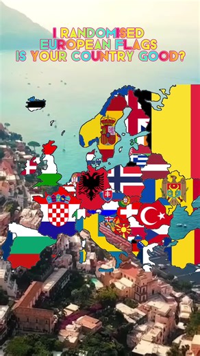 Explore Europe Map with Country Flags