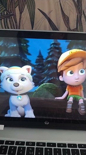 paw patrol Everest stomach growl