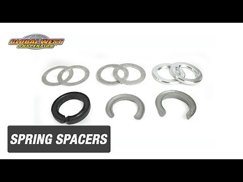 Using Spring Spacers To Adjust Ride Height - Global West Suspension