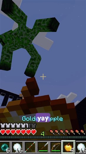 Attacked by the mutant creeper