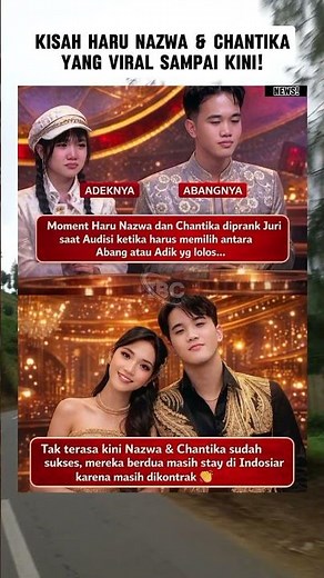 Kisah Haru Nazwa & Chantika yang Viral Sampai Kini!