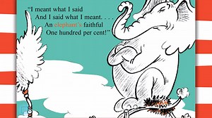 动画绘本～Horton (苏斯博士 Dr. Seuss)