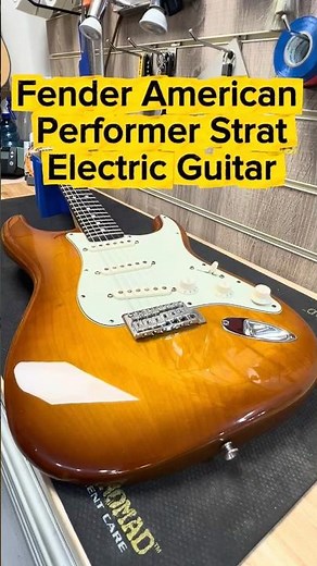 Fender American Performer Stratocaster Setup #fender #fenderguitars #fenderstratocaster #guitarsetup