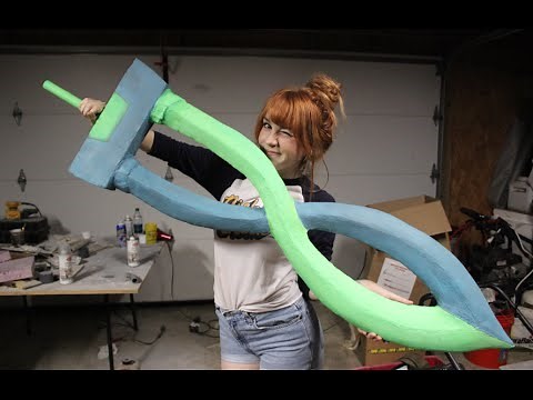 Fierce Deity Sword Tutorial : Installation Foam
