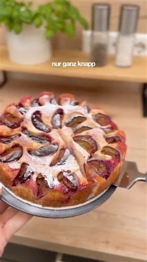 High Protein Zwetschgen Kuchen (einfache Zubereitung)
