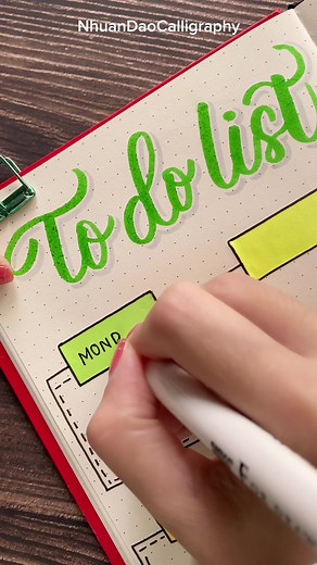 DIY Todo List page/Bullet Journal With Me