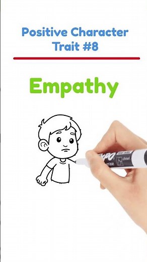 Positive Character Trait #8 Empathy For Kids -Character Building For Kids-Character Education