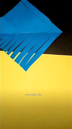 Make a 3D paper craft 💕