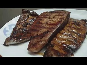 GRILLED TUNA BELLY!!! Easy and Tasty Recipe