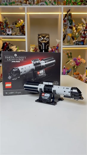 LEGO Star Wars Darth Vader’s Lightsaber GWP is strong in the Dark Side!#lego #starwars #40897
