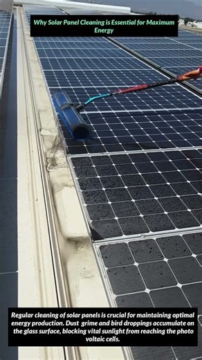 Why Solar Panel Cleaning is Essential for Maximum Energy