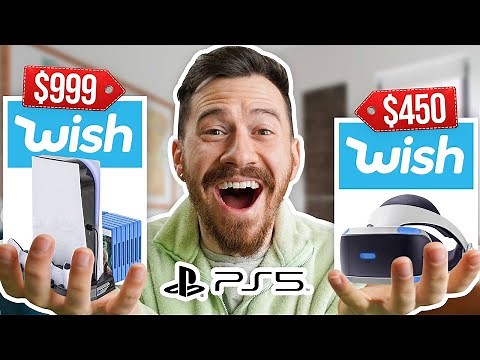 I Bought All The PS5 Accessories On Wish!!