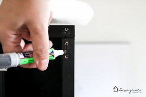 Easy Furniture Repair to Match IKEA Paint Colors!