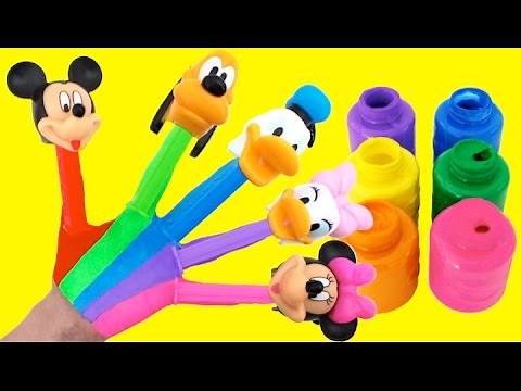 Kids Body Paint and Finger Family Nursery Rhymes