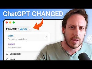 The New ChatGPT Is CONFUSING: Chat vs Work vs Codex Explained
