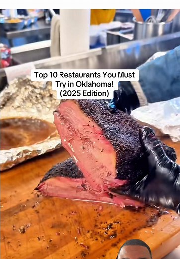 Here are my top 10 Restaurants You must visit in Oklahoma! (This is not a comprehensive list. These are restaurants that I visited and made videos on in 2025!) From BBQ to Lao food to daiquiris to go… Oklahoma’s food scene shocked me this year. These are the spots I’d drive back for. 10. Brown Sugar Sweets Factory: 📍1717 N Peoria Ave. Suite 3. Tulsa, OK 9. Mariscos El Viejon: 📍2115 S Garnett Rd. Tulsa, OK 8. Roxie’s BBQ: 📍16407 OK-10, Tahlequah, OK. 7. Waffle Champion: 📍1200 W Covell Rd. Edm