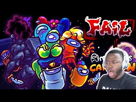 AMONG US FAIL, a Cartoon Parody of Among Us REACTION | ‪@Gonzossm‬