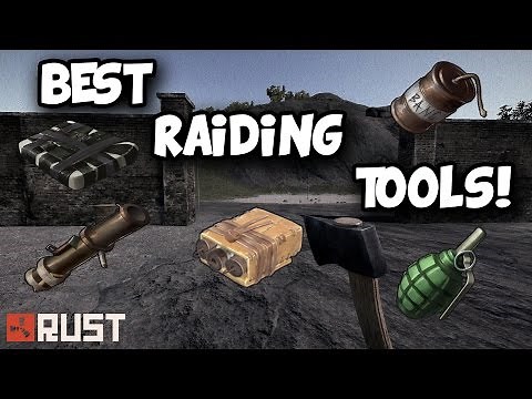 BEST RAIDING EXPLOSIVES! F1 Grenade vs Satchel Charge vs Beancan Grenade!