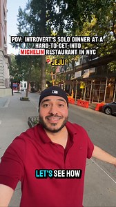 Solo Michelin Dinner at 📍Jeju . One star Korean Michelin restaurant in New York #fyp #newyork #foryou #foodie #michelin | Newyorkturk