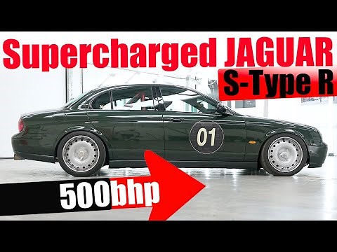 Modified 500+bhp Jaguar S-Type R is the ULTIMATE TRIBUTE to the legendary racing Jags of yesteryear!