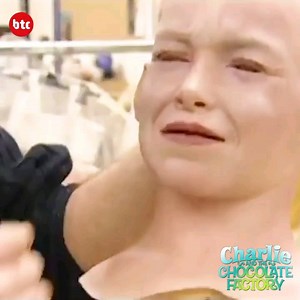 Veruca Salt and the squirrels scene from Charlie and the Chocolate Factory