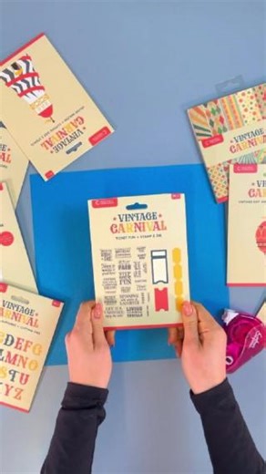 7K views · 47 reactions | How cool is this?  Use our Vintage Carnival set to craft the cutest tickets for events and toppers for your cards and crafts 朗 Coming very soon...keep your eyes peeled!  | Crafter's Companion | Facebook