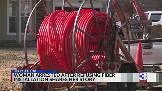 Memphis woman describes arrest after fiber installation dispute