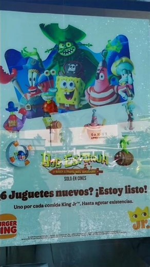 SpongeBob at Burger King 🍔🍟 There are 6 toys 🧽