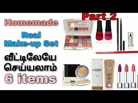 DIY Homemade Real MakeUp set kit Part 2