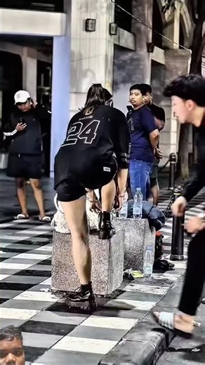 Tear girl pants #laugh #funny #shorts #trending