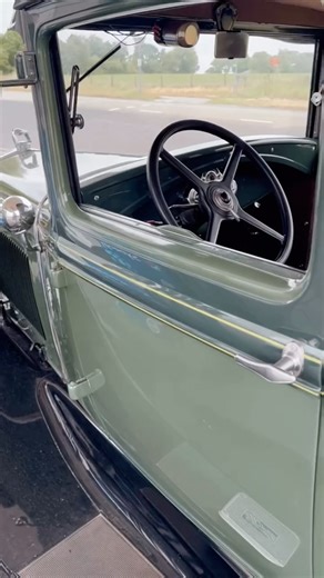 The Classic Drive 🛞🚗 | Fueling up the 1931 Ford Model A. 💪🏼🤠Just a little moment keeping this old legend on the road. Love how even something as simple as adding... | Instagram