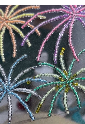 DIY Beaded Firework Bag: Step 2 Unveiling