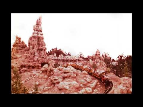 Frontierland - Big Thunder Mountain Railroad Complete Ride with Queue Music