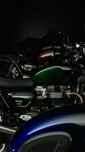 Exclusive, premium & sophisticated. What would you use to describe the new stunning new Triumph Stealth Editions Line-Up? See full range: bit.ly/490nL2R | Triumph Motorcycles