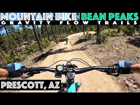 Bean Peaks Gravity Flow Trails! Prescott AZ's newest Mountain Bike Spot is Machine Built bliss!