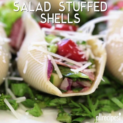 644K views · 2.6K reactions | Salad-Stuffed Pasta Shells:...