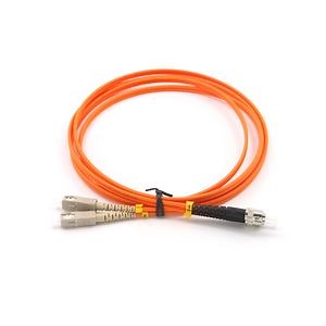 [Hot Item] LC-Sc Duplex Multimode Fiber Patch Cable with Om3 Om4 50/125 Jacket