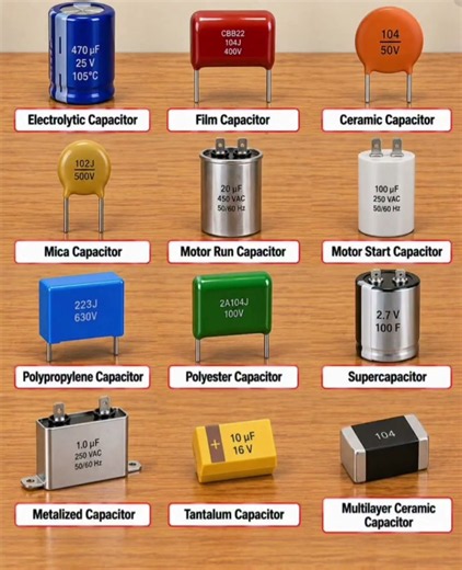 Complete Guide to Electronic Capacitors: Types, Values, and Applications Explained #resistor