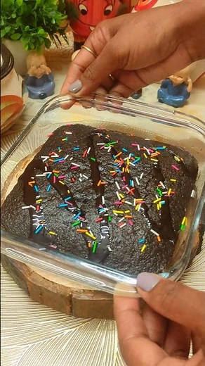 3-Ingredient Oreo Brownie in Oven 😍 | Easy Chocolate Dessert #Shorts