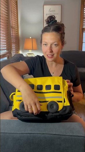 3D Cartoon Yellow Bus Backpack for Kids – Cute Toddler School Bag 🎒🚌 #KidsBackpack